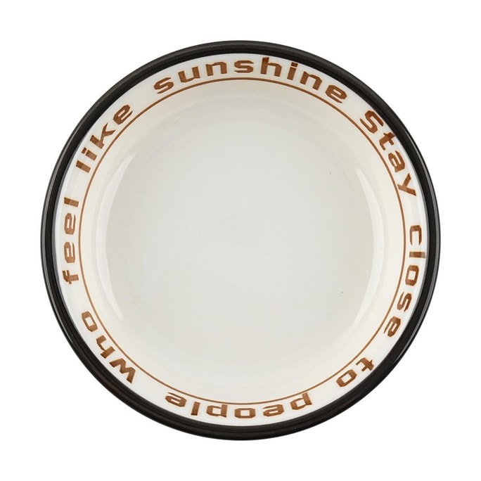 European-style Food Plate 4.25-inch