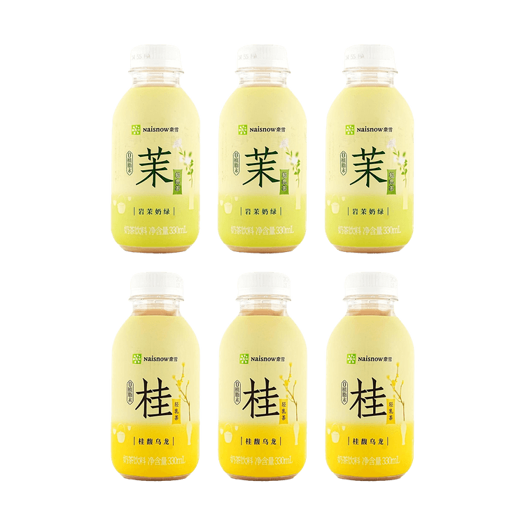 ミルクジャスミン NAISNOW ジャスミングリーンフレーバーミルクティー飲料、11.16液量