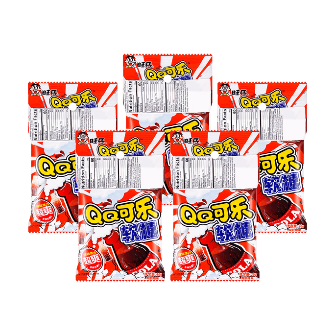 【Value Pack】Gummy Candy Cola Flavor 20g*5