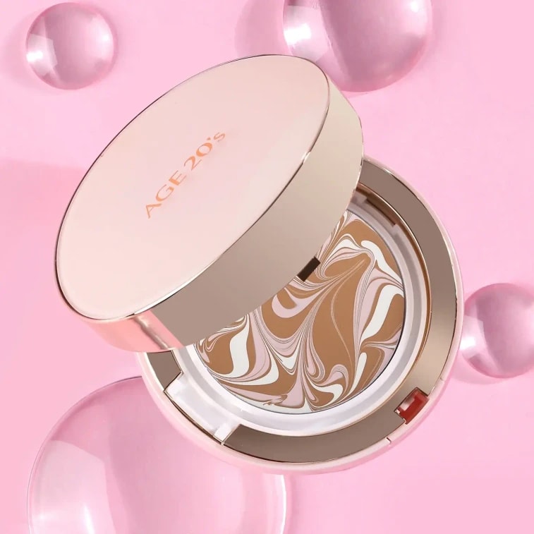 【香港直郵】 韓國 AGE20's 【高保濕+防曬】精華保濕氣墊 #13 象牙白 0.49oz 水潤遮瑕 乾皮救星 提亮膚色 輕薄裸妝 5