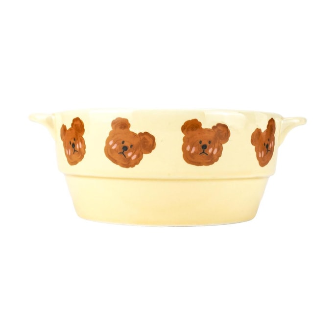 Ceramic Emo Bear Baking Bowl Large 770ml