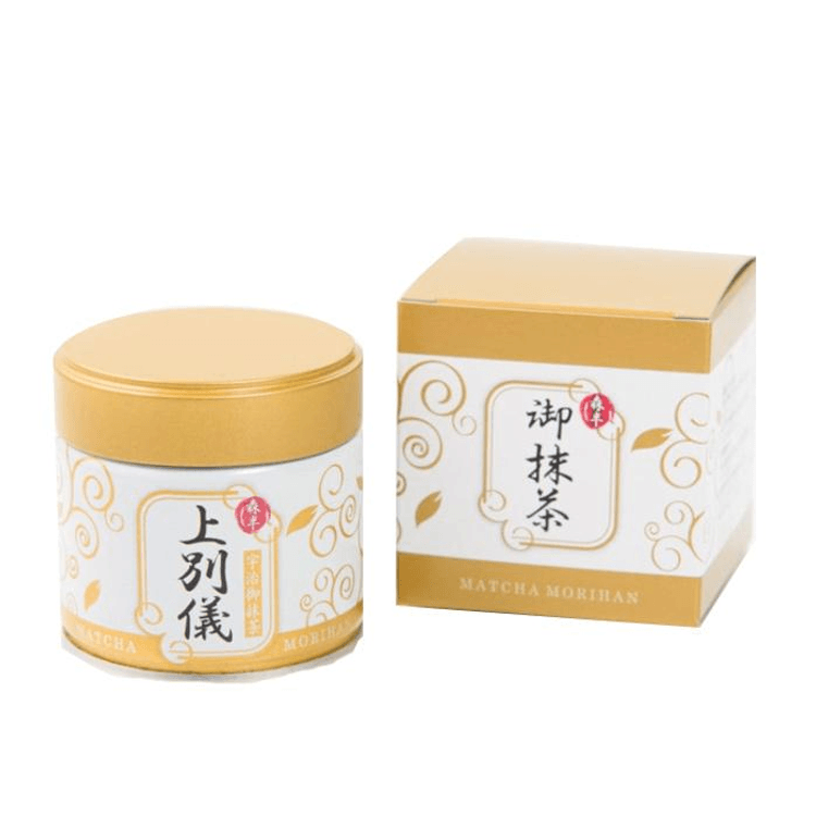 日本直郵】森半高級罐裝宇治抹茶粉上別儀30g - Yami