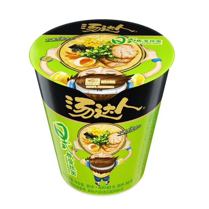Tongyi Yuda Instant Noodles Japanese Style Tonkotsu Ramen 83G *1 Cup