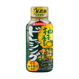 日本DAISHO 柚子风味调味汁 烤肉沙拉拌面酱汁 150g