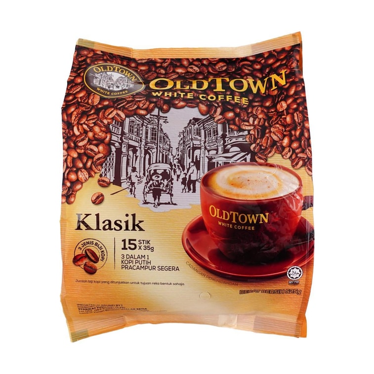 Classic 3 in 1 White Coffee 15 Sticks, 21.16oz 4