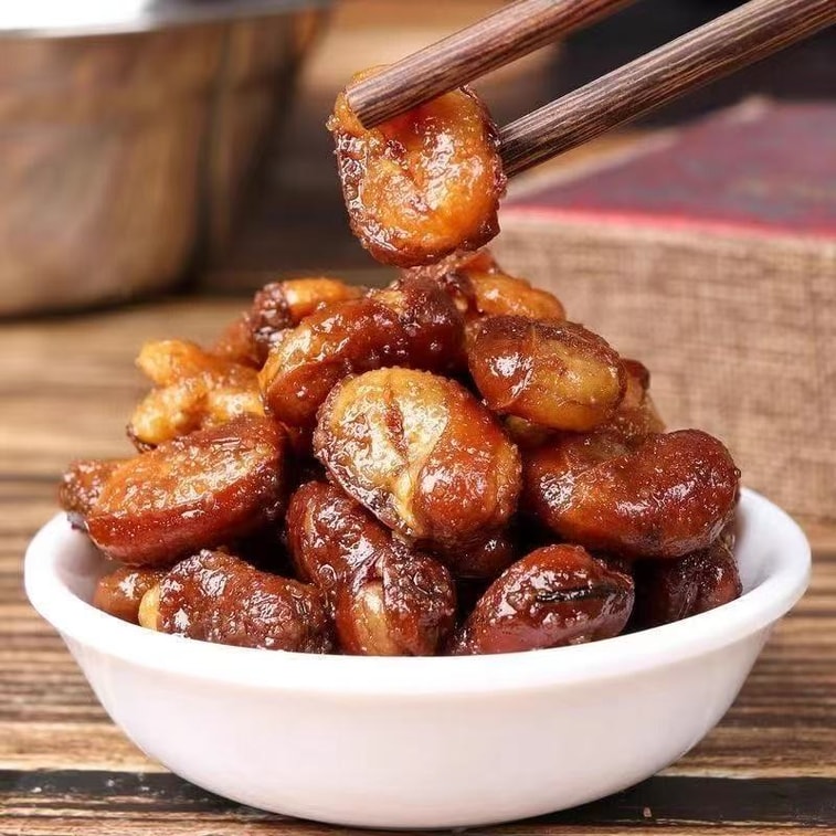 中国直送：五福酢そら豆（趙魯思推薦）オリジナルフレーバー 30g×1袋 3