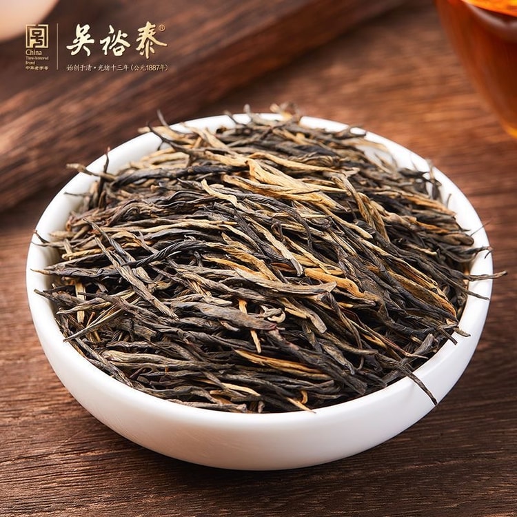 滇紅金針 中国直送】呉裕泰 金針滇紅 特級 甜香型雲南鳳慶紅茶 中華老字号 50g