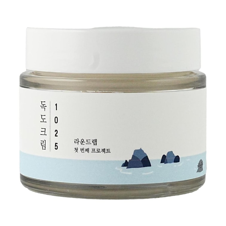 韩国ROUND LAB柔恩莱 1025独岛面霜 80ml 滋养滋润 持久补水保湿 抗炎镇定舒缓 干皮&敏感肌适用 4