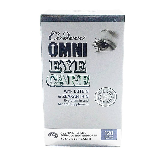 OMNI Eye Care Lutein & Zeaxanthin with Eye Vitamin&Mineral  120 Vegetable Capsules