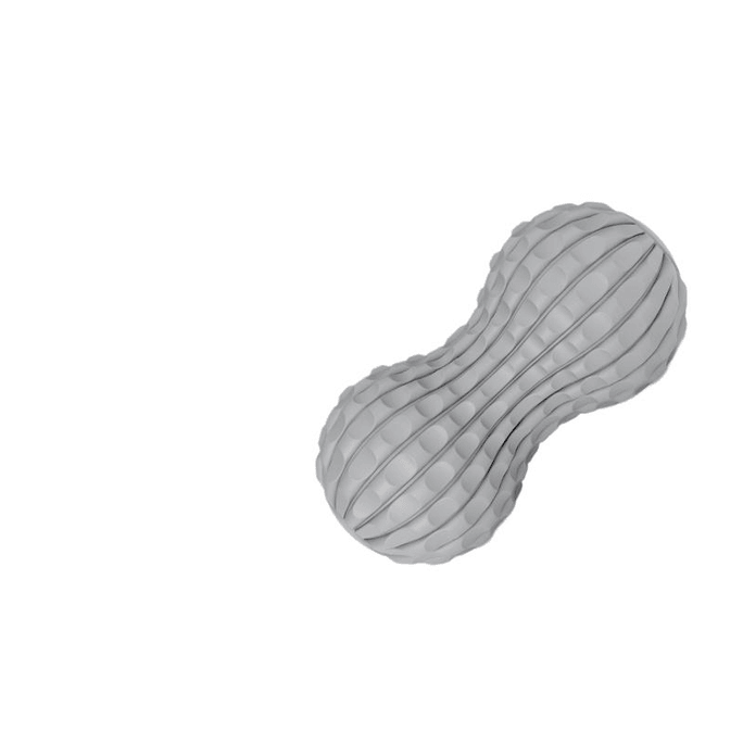 Peanut Ball Fascia Ball Cervical Relaxation Deep Yoga Foot Massage Ball Glacier Gray 6.85*13.92cm*1 Piece