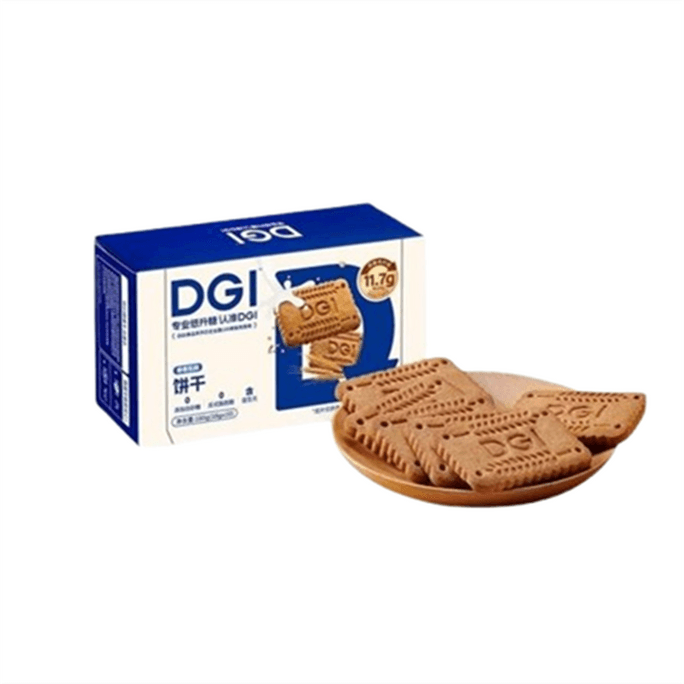 Biscuit Creamy Unsweetened Graham Cracker Maternity Snack Fat Whole Grain High Fiber 180g/ box