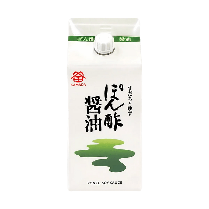 Ponzu Shoyu - Japanese Style Yuzu Ponzu Dashi Soy Sauce, 6.7 fl oz【 For Hot Pot, Dumpling and Salad】
