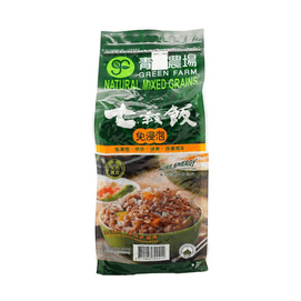 台灣日正 GREEN FARM青的農場 免浸泡七穀飯 混合穀物米雜糧米 1300g