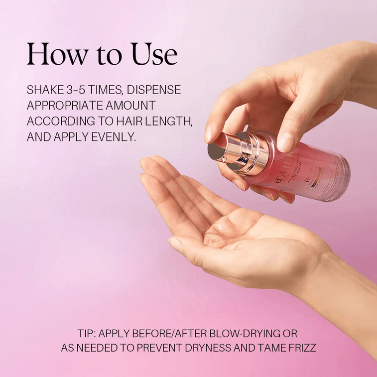 Professional Hair Oil R02 Rose & Freesia Scent 2.54 fl oz 5