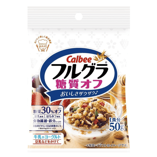 Fruit Wheat Cereal 25% Sugar and Fat Reduction 50g