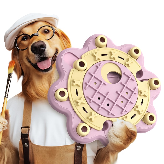 TURNSOLE PUZZLE TOY LEVEL 3 IN 1 Pink 1PCS