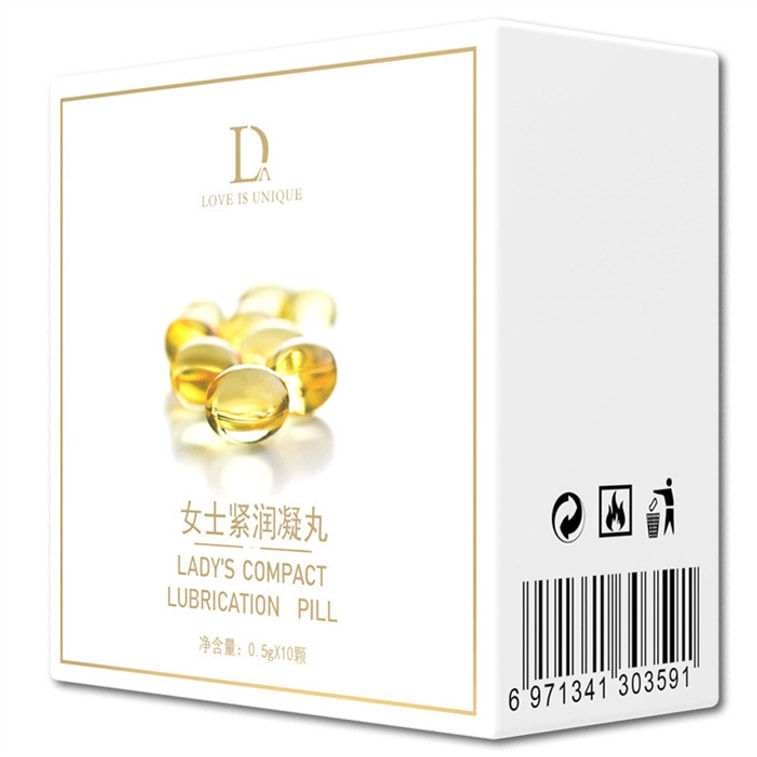 【中國直郵】獨愛 緊潤丹10粒裝女性用私處高潮丸私密緊緻婦科 抑菌凝膠 3