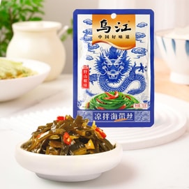 乌江 凉拌海带丝 野山椒味 70g【下饭菜榨菜腌菜】【开袋即食】
