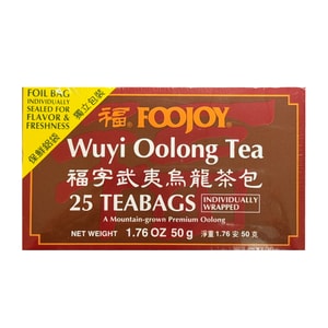 Wuyi Oolong Tea 25 Teabags