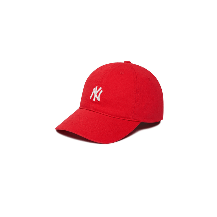 ★MLB Korea★ Rookie Unstructured Ball Cap NY Red Unisex Rookie Unstructured Ball Cap NY Yankees Red One Size