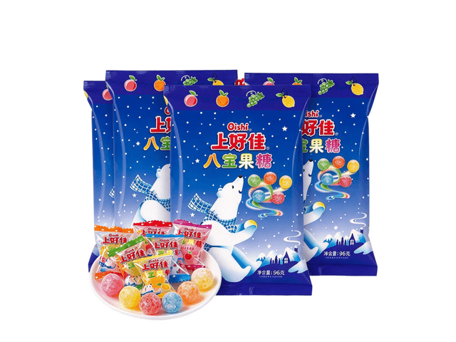 Eight Treasures Mixed Candy Fruit Flavor Hard Candy Festival