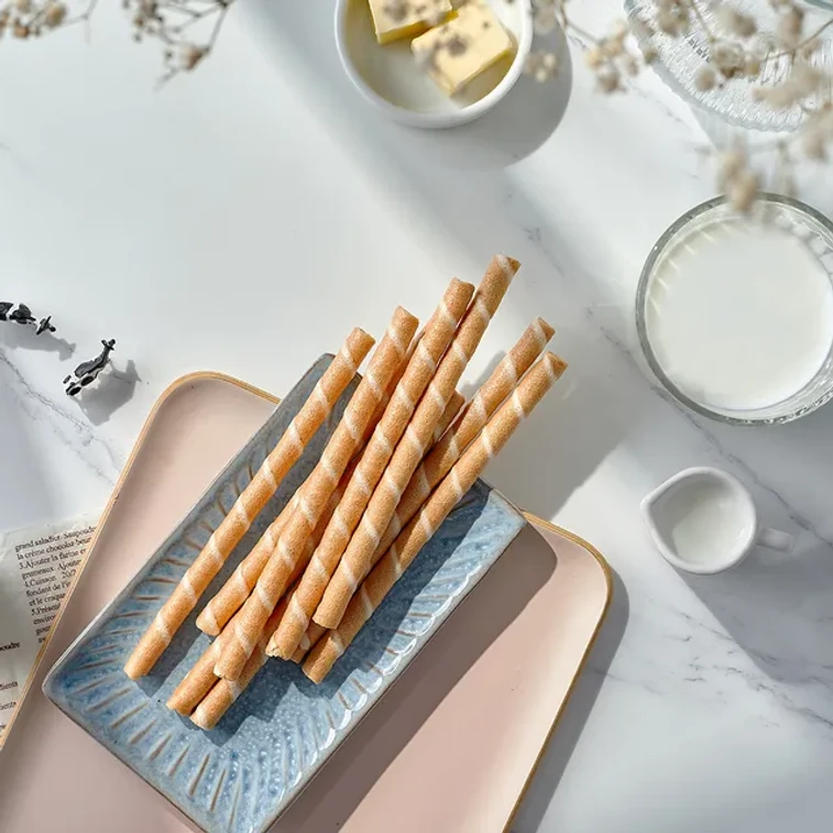 Wafer Pastry Gift Box Hazelnut Chocolate & Milk , 22.22 oz 11