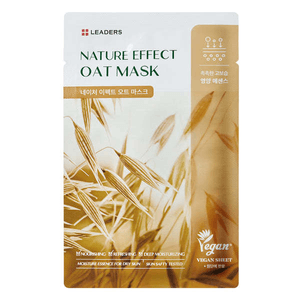 Leaders Nature Effect Oat Mask (10 Sheets)