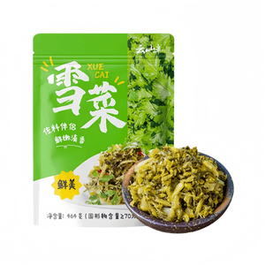 【中国直邮】 云山半 雪菜宁波风味香脆新鲜即食下饭菜464g*1袋