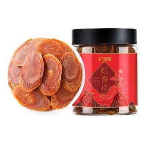 Changbai Mountain red ginseng slices soaking wine thermos cup soaking water stew can be 25g/ can