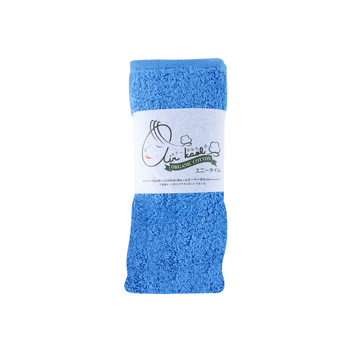 AIR KAOL Daddy Boy Anytime Towel made in Imabari Japan #Blue 12x47"