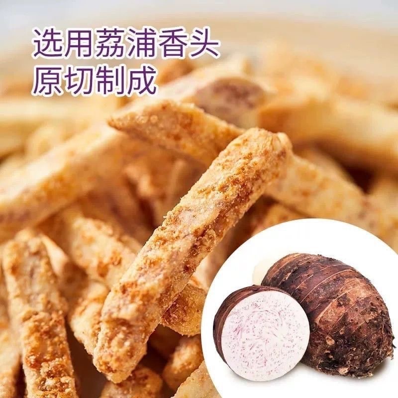 健康其他 原切芋頭條 35g*1袋 蟹黃味