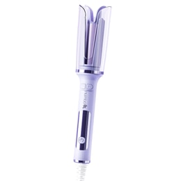 【便捷卷发器】液晶屏显示全自动旋转卷发棒负离子大卷 紫色 1件