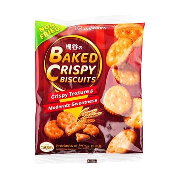 Baked Crispy Biscuits 3.17 oz【Non Fried】