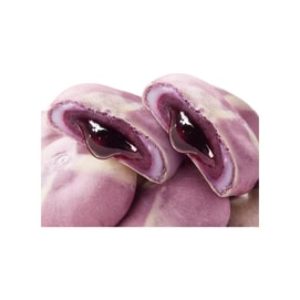 Yam and blueberry molten pastry traditional pastry egg yolk puff bread whole box snacks leisure food 240g*1 box