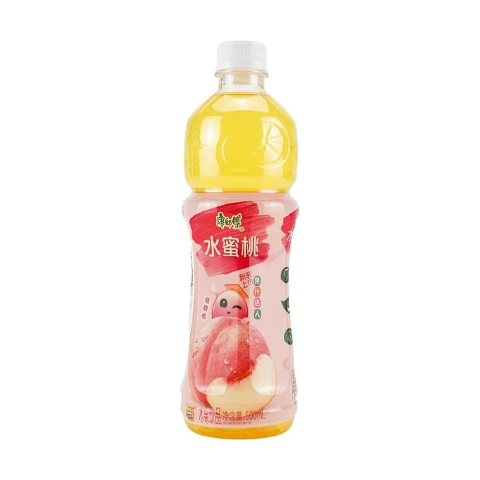 康师傅 水蜜桃 水果果汁饮料 500ml