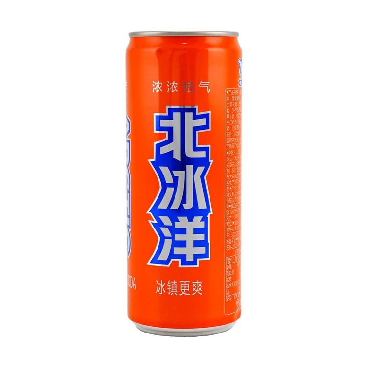 北冰洋 桔汁汽水 罐裝 330ml 老北京風味 11