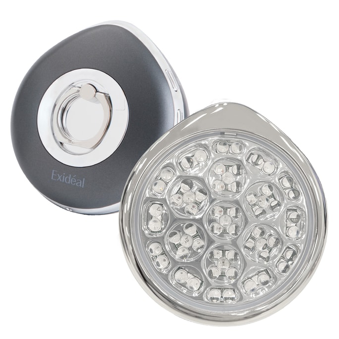 Beautiful skin ring beauty instrument LED phototherapy black