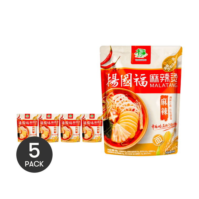 楊國福 純素麻辣燙加麵款 速食宵夜 辣湯底 335g【麻辣過癮】 3