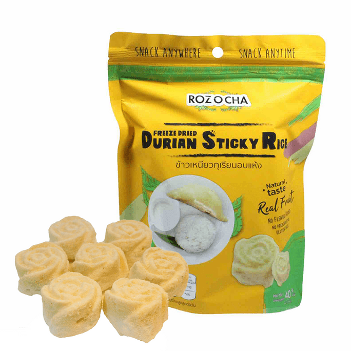 Rozocha Freeze Dried Durian Sticky Rice 40g