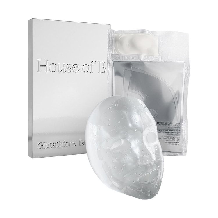 glutathione face film House of B Film, 5pcs,High-Purity Anti-Aging Collagen Hydrogel Deep Hydration Glass Skin K-Beauty Skincare concern-firmness Size:1-month bottle Targeted Multi injecting bpc 157 into
