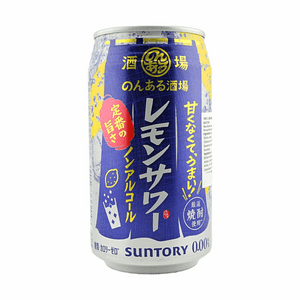 ノンアルコールレモンサワードリンク 11.83 fl oz 【シュガーフリー】【アルコールフリー0.00%】【居酒屋スタイル】