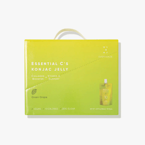 Green Grape Essential C Konjac Jelly Collagen Vitamin C 10 Packs