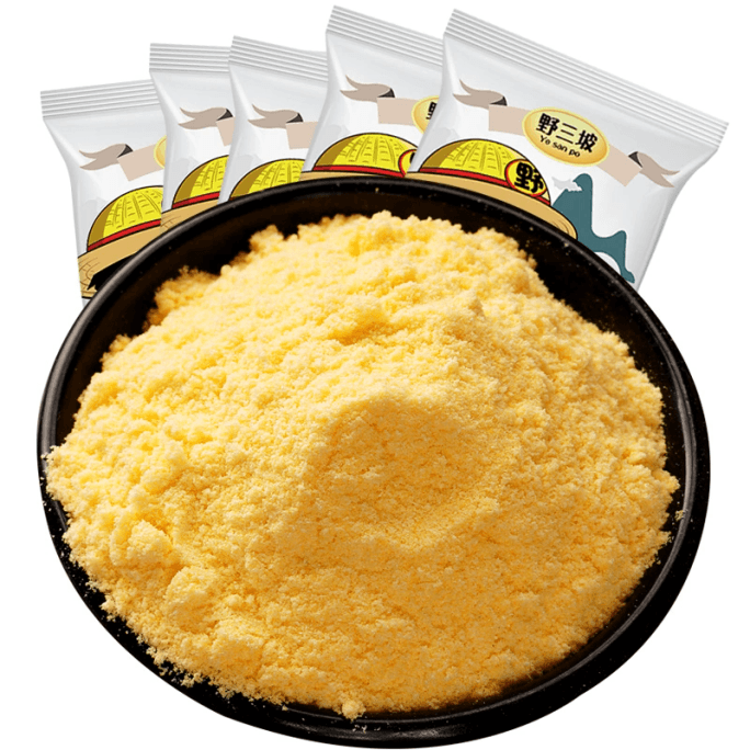 【中国直送】ワイルドヒルサイドコーンフラワー、コーンミールパンケーキ、ミックスグレイン全粒小麦粉、コーンフラワー500g*1袋