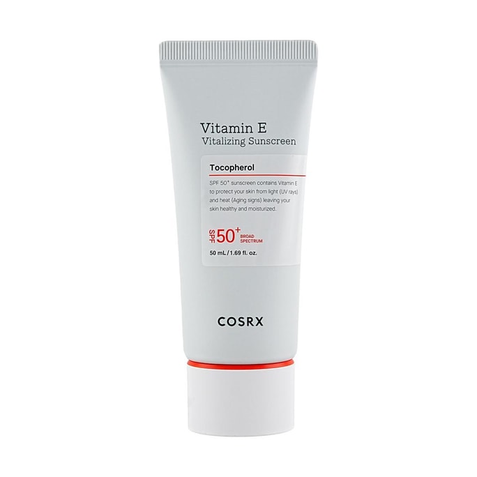 韩国COSRX珂丝艾丝 维生素E活力防晒霜 SPF 50+ 50ml