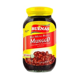 菲律賓BUENAS 紅豆罐頭 甜點罐頭 340g【開蓋即食】【可用於烘焙、甜點、蛋糕奶茶小料】