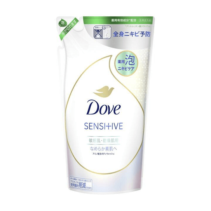 Dove Medicated Acne Care Foam Body Wash [430g]