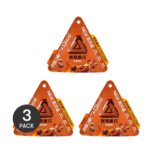 每日黑巧 鲜萃黑巧 巧克力 燕麦咖啡味 15g *3【3份超值装】【低卡0白砂糖】