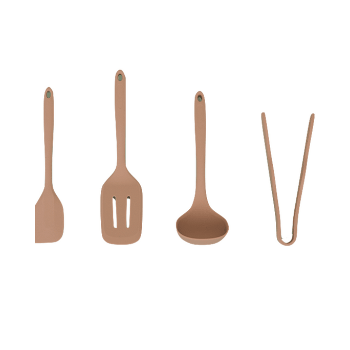 DAILYLIKE Bonbon Silicone Kitchen Cooking Utensils Mini 4 types set