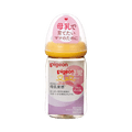PIGEON 贝亲||母乳实感 塑料奶瓶||橘黄色 160ml