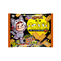 日本 FUJIYA 不二家 期限限定 黄油x南瓜拿铁味酥脆饼干 共32枚